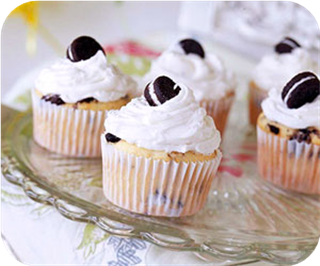 Cookies-and-Cream Cupcakes