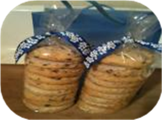 Noah Bedoahs (Chocolate Chip Shortbread Cookies)