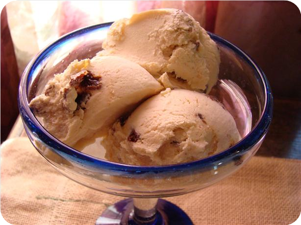 Rum and Raisin Ice-Cream