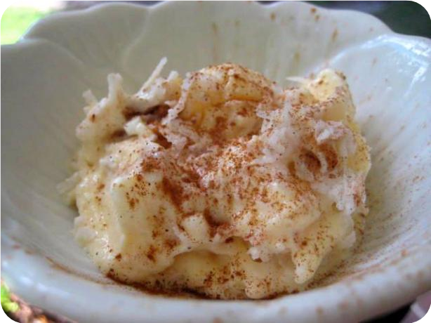 Cinnamon Coconut Swirl Ice-Cream