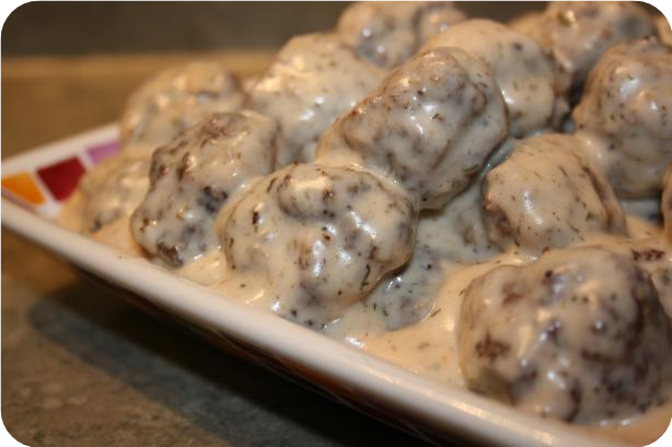 Dilly Sauce for Meatballs