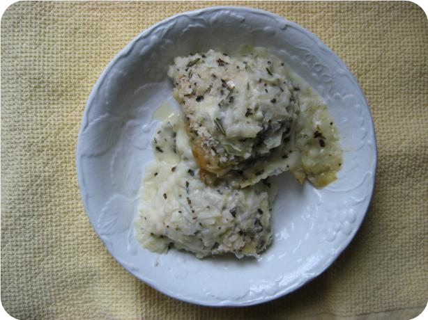 Baked Chicken With Lemon and Herbs
