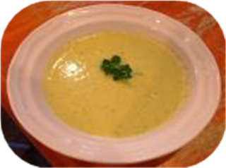 Cream of Asparagus and Leek Soup