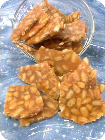 Sunflower Seed Brittle