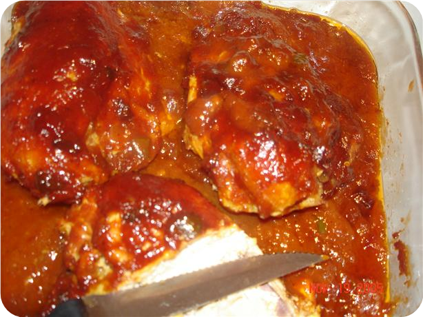 Scrumptious Barbecue Chicken or Spareribs