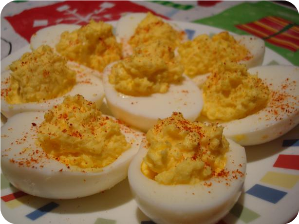 Mom &amp; Dad Deviled Eggs