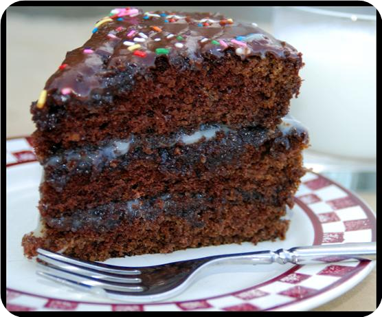 Fudgy Pudgy Cake