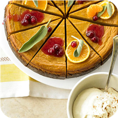 Pumpkin pie cheesecake 
