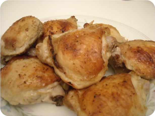Garlic & Lemon Roast Chicken Thighs
