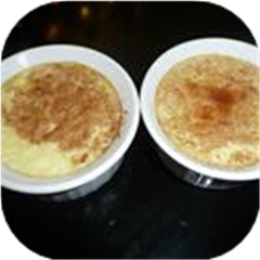 Baked Custard for Two