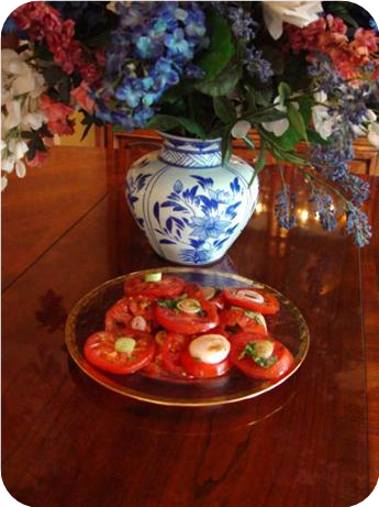 Marinated Tomatoes With Onions