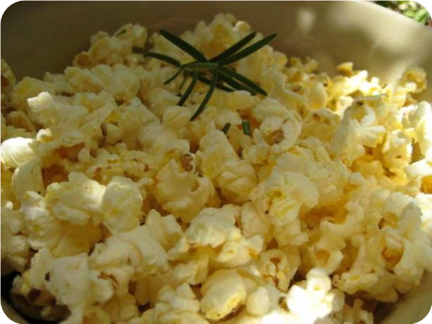 Orange Rosemary Popcorn