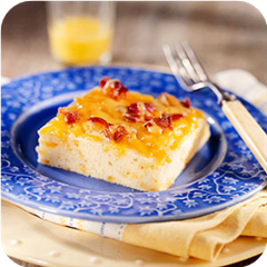 Maple-Bacon Oven Pancake 