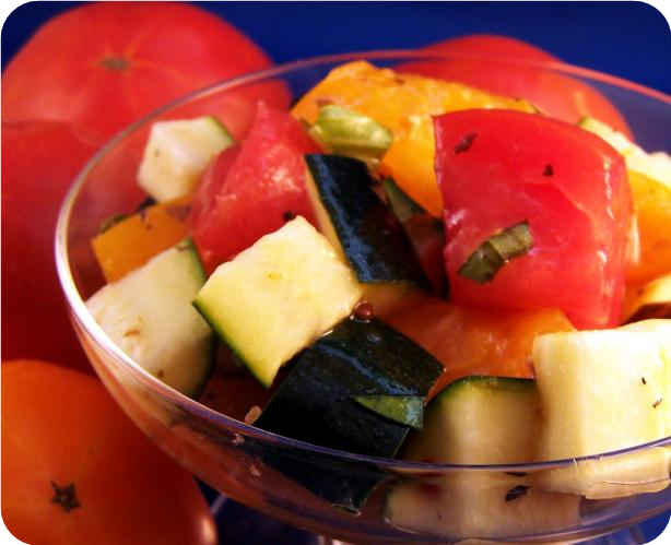 Zucchini and Tomato Salad