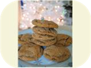 Double Ginger Crackle Cookies