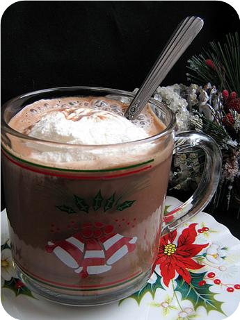 spiced hot chocolate