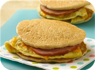 Panwiches (Pancake Sandwiches)
