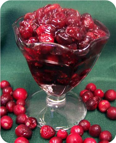 Oven Baked Whole Cranberry-Caramel Sauce