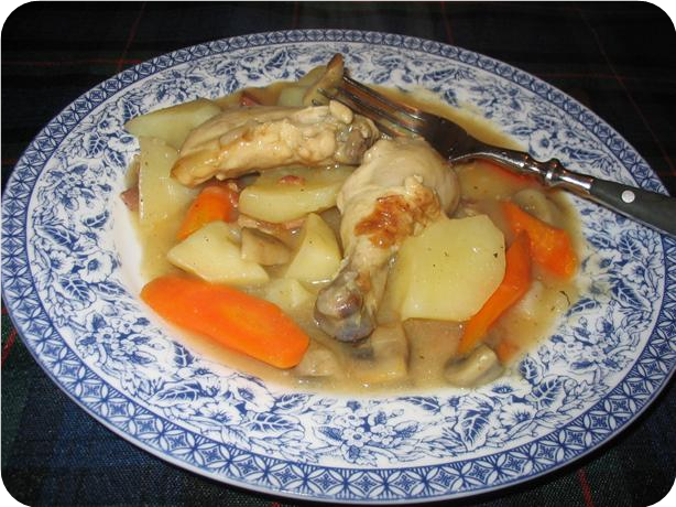 Chicken Casserole or Coq Au Vin