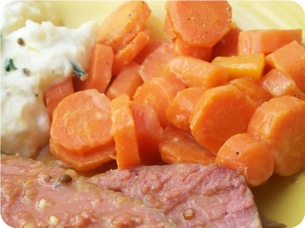 Carrots With Mustard Sauce