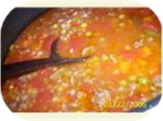 Denny's' Vegetable Beef Barley Soup
