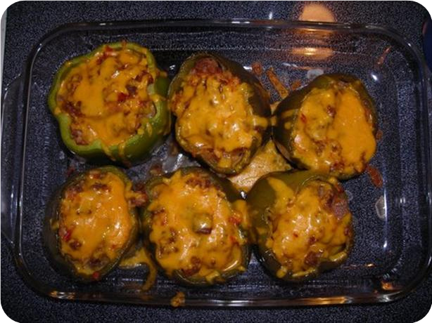 Grandma's Simple Stuffed Bell Peppers