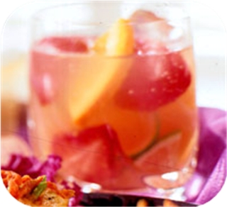 Fruity sangria 