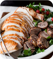 Justin's make-ahead turkey 