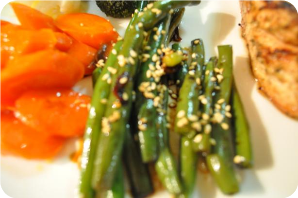 Sesame Green Beans