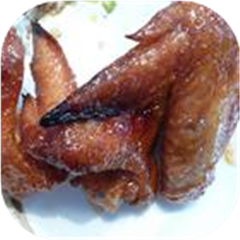 Candied Garlic Chicken Wings