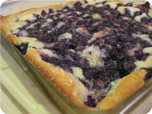 Fresh Blueberry Cobbler