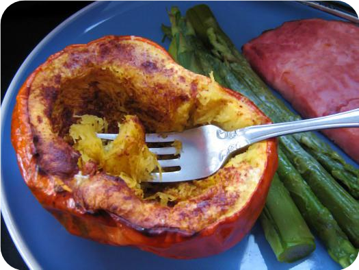 Baked Acorn Squash With Cinnamon