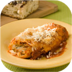 Three Cheese Manicotti