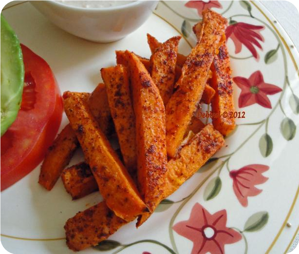 Sweet Potato Buffalo Fries