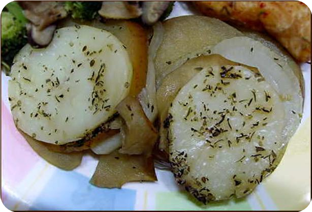 Potato and Apple Bake