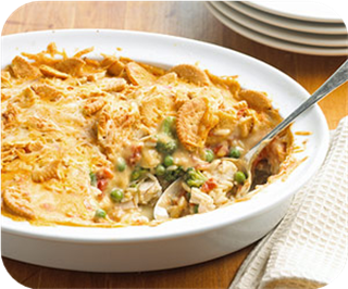 Hot 'n' Cheesy Chicken Casserol