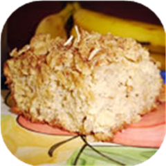 Banana Oatmeal Crumb Cake
