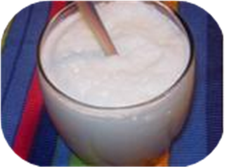 SNOW CREAM in a blender