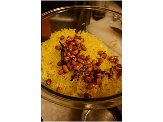 Yellow Peanut Rice
