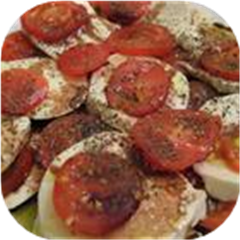 Tomato Mozzarella Salad with Balsamic Reduction