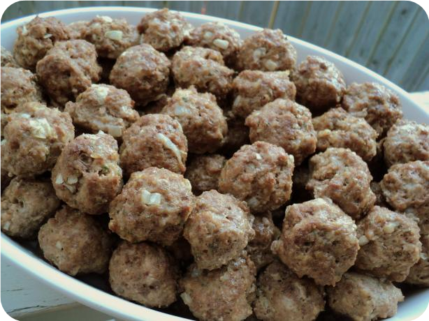 Meatballs for Stocking up Freezer