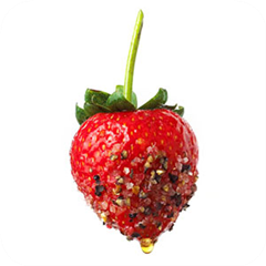 Honey-Peppered Strawberries 