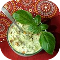 Zucchini Salad with Yogurt and Walnuts