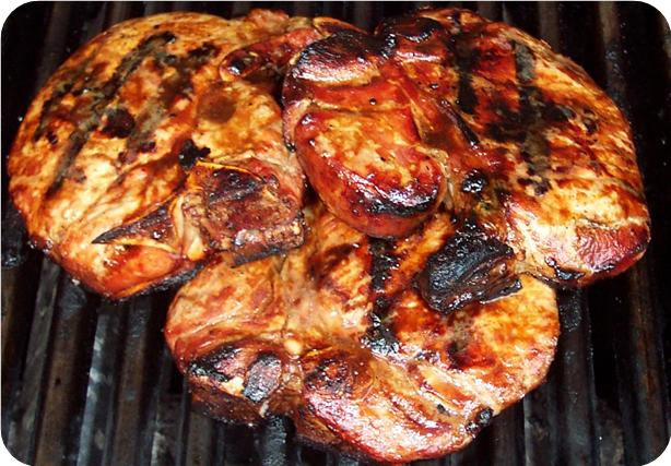 Marinated Broiled (or Grilled) Pork Chops