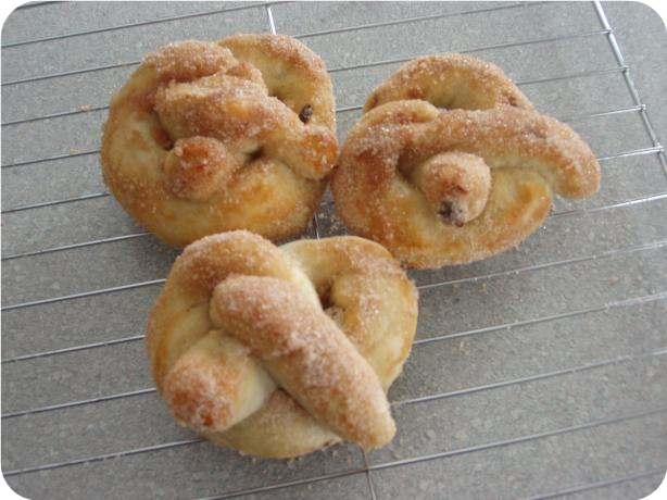Cinnamon Raisin Soft Pretzels