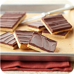 Chocolate-Peanut Butter Bars 
