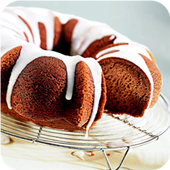 Spiced rum cake 