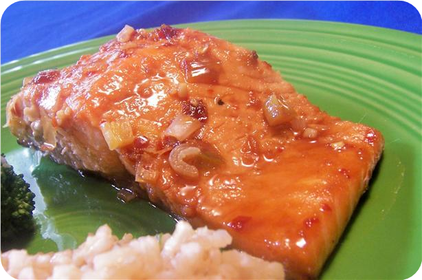 Glazed Salmon Fillet