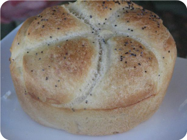 Kaiser Rolls from King Arthur Flour