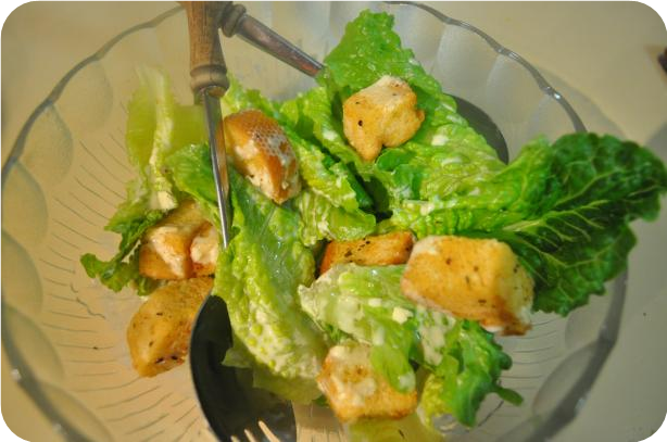 Caesar Salad Light for Two